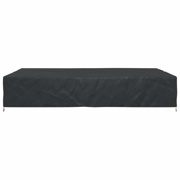 vidaXL M&ouml;belbezug Uni Schwarz 350 x 260 x 90 cm 210D