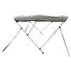 vidaXL 3-Bow Bimini-Top mit Seitenteilen 183x(137-152)x137 cm