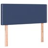vidaXL Boxspringbett mit Matratze Blau 120x190 cm Stoff