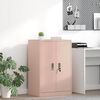 vidaXL Aufbewahrungsschrank Rosa 60 x 40 x 90 cm Stahl