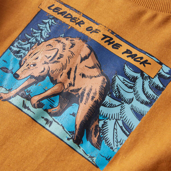 Kinder-Langarmshirt Dunkelocker 128