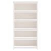 vidaXL B&uuml;cherregal Wei&szlig; 80x35x154 cm Massivholz Kiefer