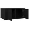vidaXL Couchtisch Schwarz 80x50x36 cm Holzwerkstoff