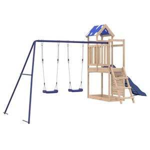 vidaXL Spielturm Massivholz Kiefer
