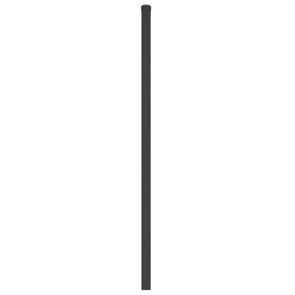 vidaXL Ersatz-Kopfteil Metall Schwarz 100 cm
