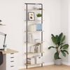 vidaXL B&uuml;cherregal Sonoma-Eiche 60 x 24 x 203 cm Holzwerkstoff
