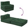 vidaXL Modulares Sofaelement Gr&uuml;n 70x70x54 cm Stoff