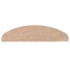 vidaXL Stufenmatten Selbstklebend 30 Stk. Beige 65x22,5x3,5 cm