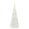 vidaXL Pop-Up-Weihnachtsbaum K&uuml;nstlich 200 LEDs Wei&szlig; 210 cm