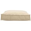 vidaXL Kissen Beige 70 x 70 x 12 cm Oxford-Stoff