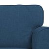 vidaXL Sofa 2 pcs Blau Gesamtabmessungen: 155 x 82 x 80 cm (B x T x H)