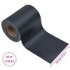 vidaXL Garten Sichtschutzbildschirme 2 pcs Dunkelgrau 35 x 0.19 m PVC