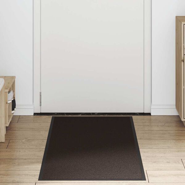 vidaXL Fu&szlig;matte Braun 60x180 cm
