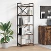 vidaXL B&uuml;cherregal Ger&auml;ucherte Eiche 56 x 34 x 171 cm Holzwerkstoff