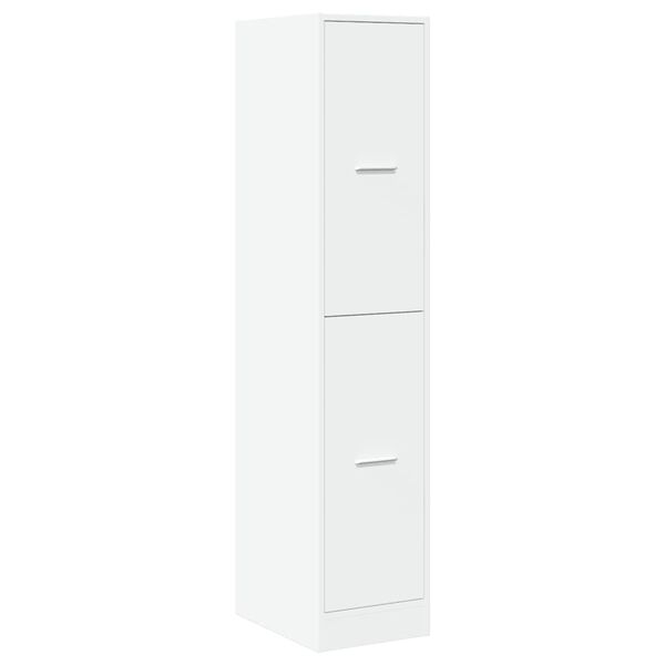 vidaXL Apothekerschrank Wei&szlig; 30 x 41 x 144,5 cm Holzwerkstoff