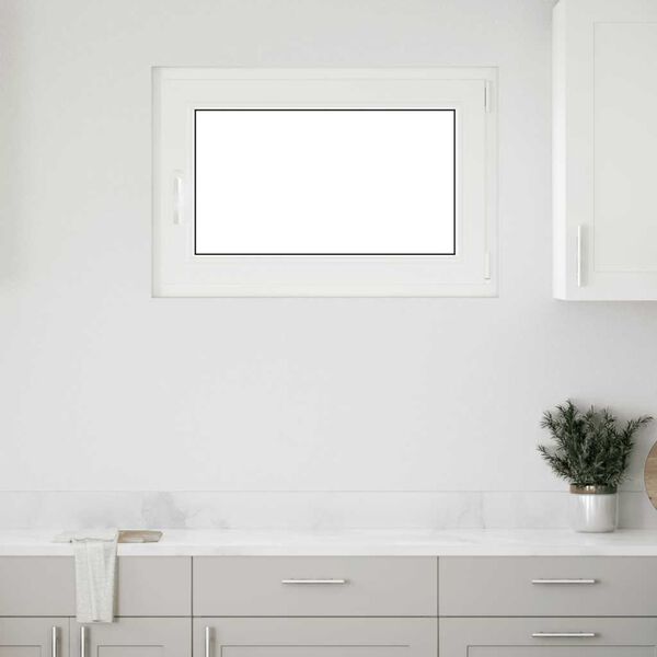 vidaXL Kellerfenster "RISOR" 90x70 cm Drehkipp DIN Rechts Anthrazit