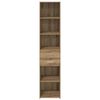 vidaXL Highboard Artisan-Eiche 40 x 42,5 x 185 cm Holzwerkstoff