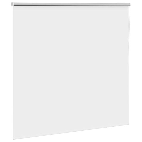 vidaXL Verdunkelungsrollo Wei&szlig; 150x130cm Stoffbreite 146,6cm Polyester