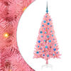 vidaXL Weihnachtsbaum Rosa 150 cm PVC