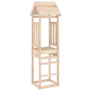 vidaXL Spielturm 52,5x46,5x206,5 cm Massivholz Kiefer