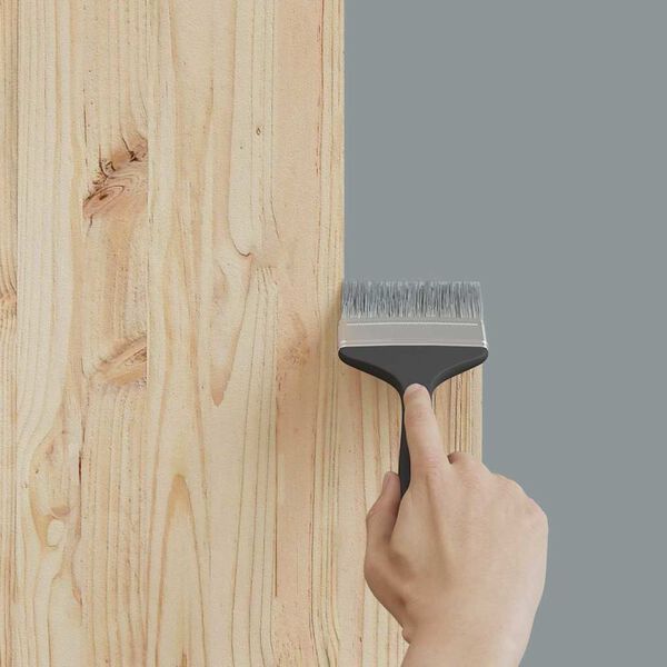 vidaXL Möbelfarbe Grau 10 x 10 x 12 cm Wanddruck