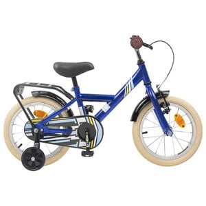 vidaXL Kinderfahrrad 12 Zoll f&uuml;r 2-4 Jahre alt Dunkelblau