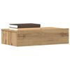 vidaXL Nachttisch Artisan-Eiche 60x35 cm Holzwerkstoff
