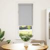 vidaXL Verdunkelungsrollo Hellgrau 40x150cm Stoffbreite 35,7cm
