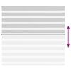 vidaXL Doppelrollo Hellgrau 160x100 cm Stoffbreite 155,9 cm Polyester