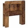 vidaXL Kopfteil-Schrank mit Speicher Altholz Holzwerkstoff