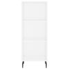 vidaXL Highboard Wei&szlig; 34,5x34x180 cm Holzwerkstoff