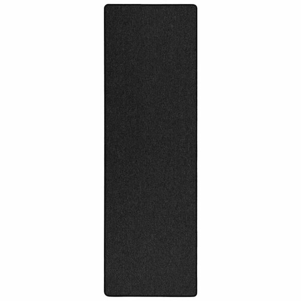 vidaXL Teppichl&auml;ufer Anthrazit 80 x 500 cm 100% Polypropylen