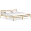 vidaXL Massivholzbett Mango 200 cm