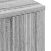 vidaXL Sideboard Graues Sonoma 69,5 x 33 x 82 cm Holzwerkstoff