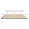 vidaXL Bettgestell Wei&szlig; 140 x 200 cm Holz