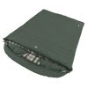 Outwell Doppelschlafsack Camper Lux Waldgr&uuml;n