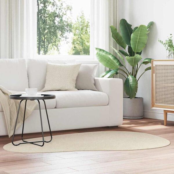 vidaXL Bereichsteppiche HUARTE Beige 120 x 170 cm Polyester