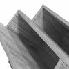 vidaXL Magazinregal Graues Sonoma 53 x 40 x 28.5 cm Holzwerkstoff