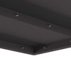 vidaXL Feuerstelle Schwarz 60 x 60 x 30 cm Stahl