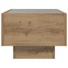 vidaXL Couchtisch Artisan-Eiche 40 x 40 x 30 cm Holzwerkstoff