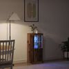 vidaXL LED-Sideboard Altholz 41 x 37 x 100 cm Holzwerkstoff