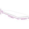 vidaXL Sonnenliege Klappbar Grau 175x54x8,5 cm Oxford-Gewebe