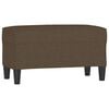 vidaXL Sitzbank Braun 70x35x41 cm Stoff