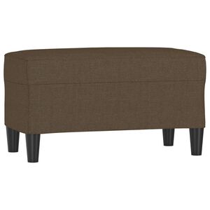 vidaXL Sitzbank Braun 70x35x41 cm Stoff