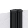 vidaXL Seitenmarkise Ausziehbar Wei&szlig; 220x1200 cm