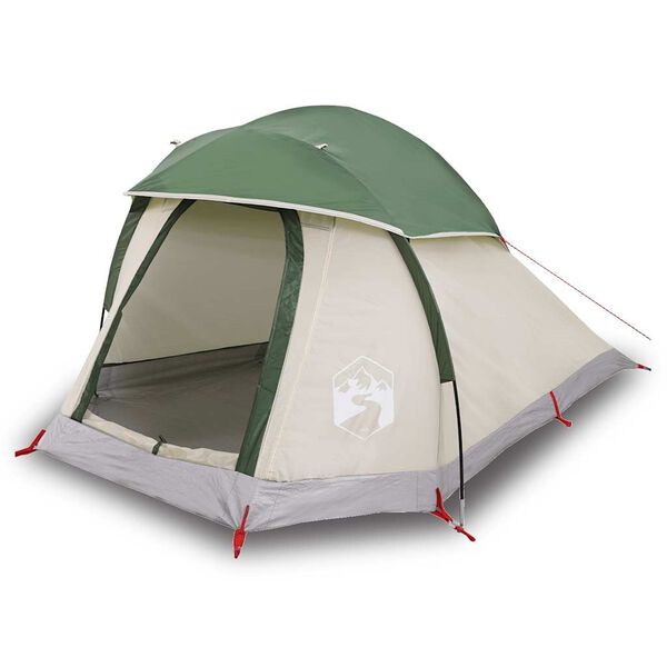 vidaXL Kuppel-Campingzelt 1 Person Gr&uuml;n Wasserdicht