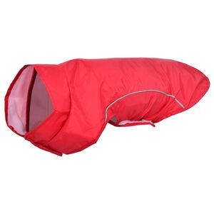 vidaXL Hunde Regenmantel mit Reflexstreifen Polyester Rot XXS