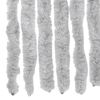 vidaXL Fliegenvorhang Grau 56x200 cm Chenille