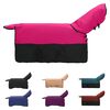 vidaXL Pferdedecke Rosa und Schwarz 125 cm Polyester