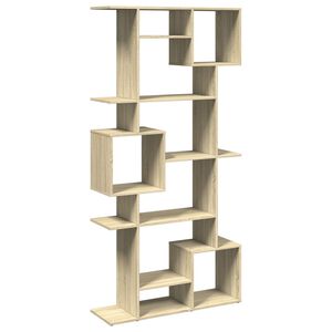 vidaXL B&uuml;cherregal Sonoma-Eiche 92x29x188 cm Holzwerkstoff